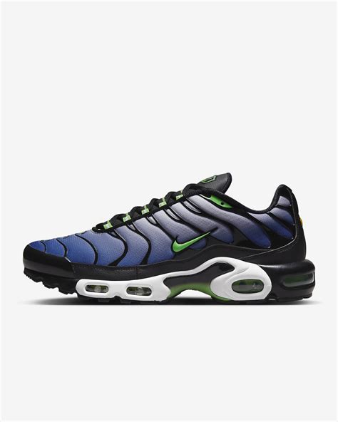 nike schwarz mit grünen streifen|Nike Air Max Plus Herrenschuh.